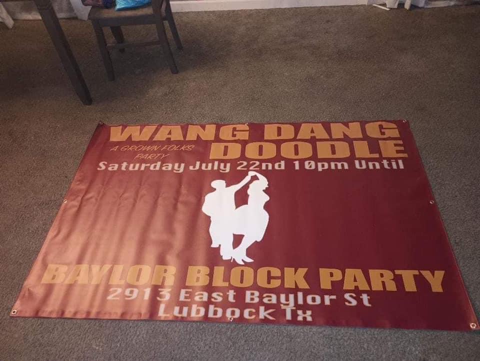 Custom Backdrop